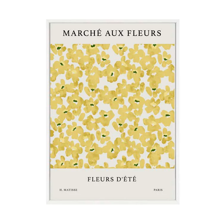 FRENCH FLEURS PRINT YELLOW - Image 12