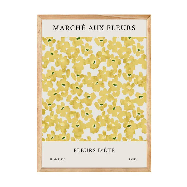 FRENCH FLEURS PRINT YELLOW - Image 14