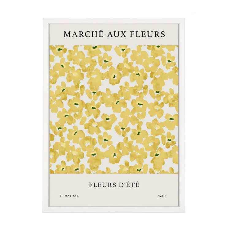 FRENCH FLEURS PRINT YELLOW - Image 15