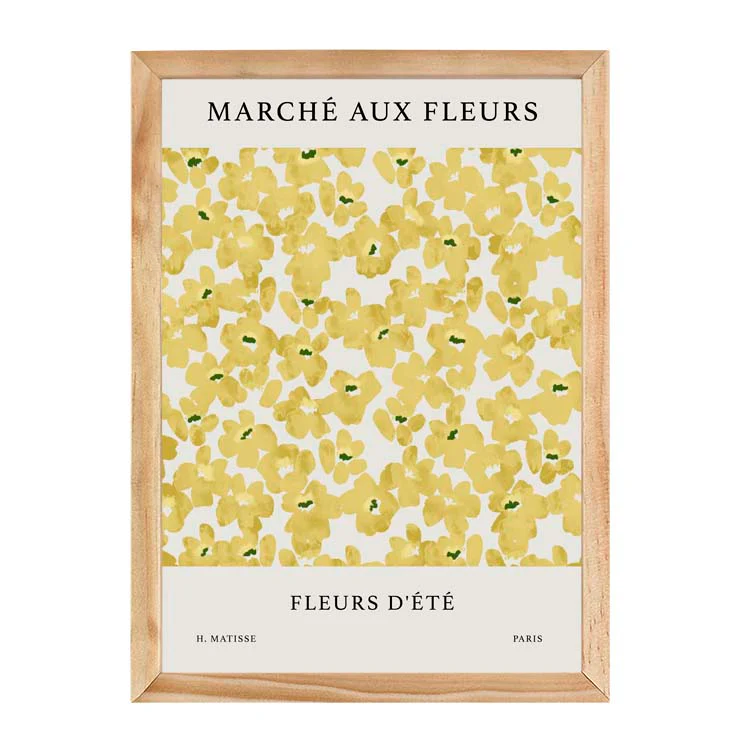FRENCH FLEURS PRINT YELLOW - Image 17