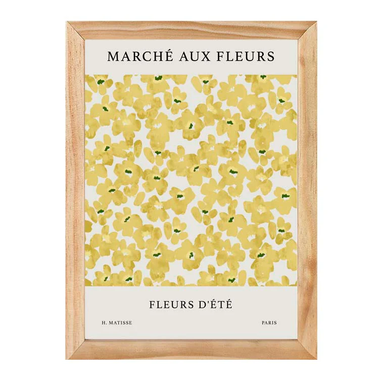 FRENCH FLEURS PRINT YELLOW - Image 19