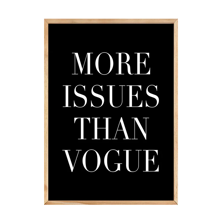 VOGUE BLACK PRINT - Image 13