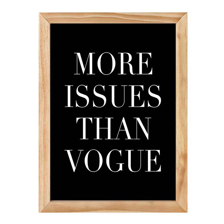 VOGUE BLACK PRINT - Image 9