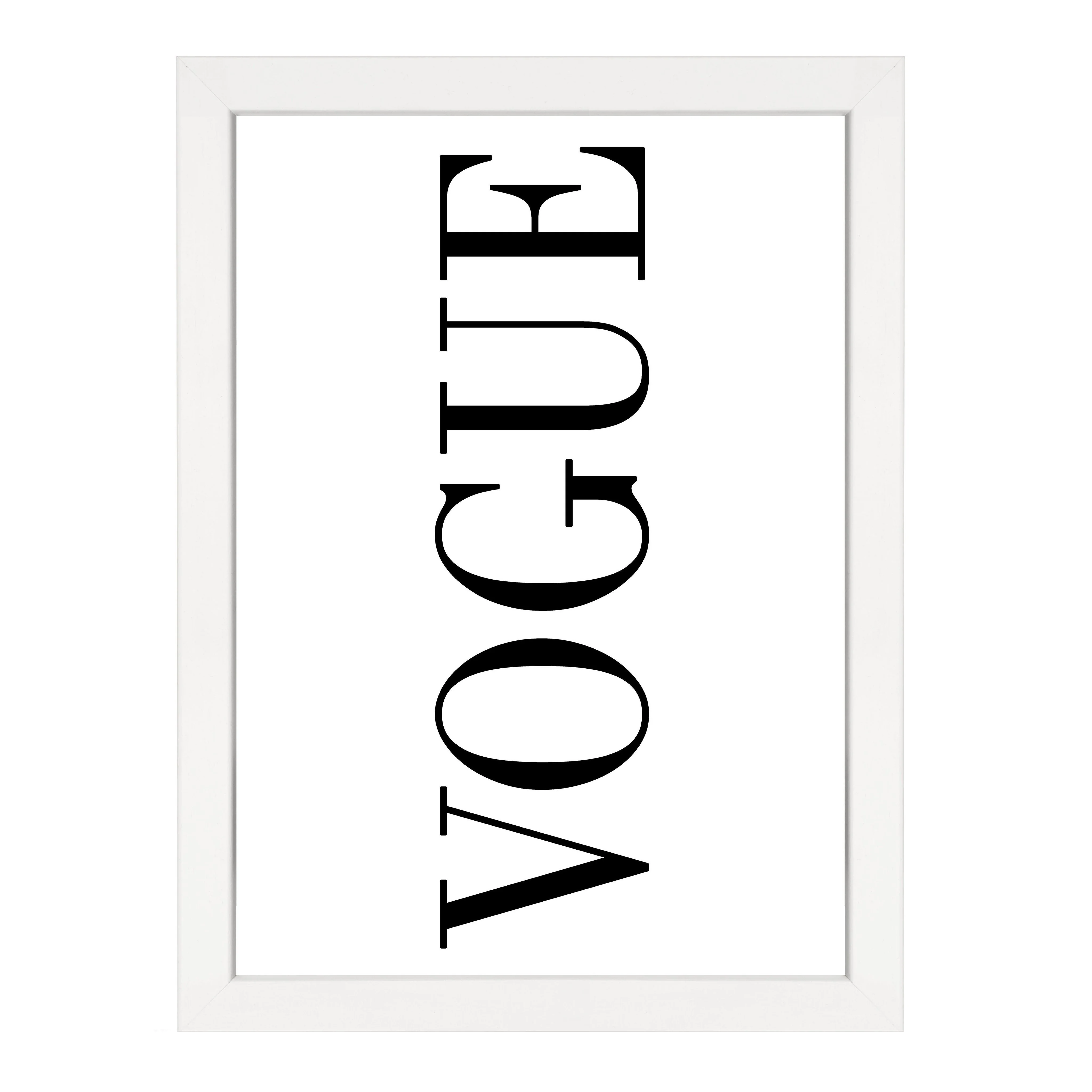 VOGUE PRINT WHITE - Image 9